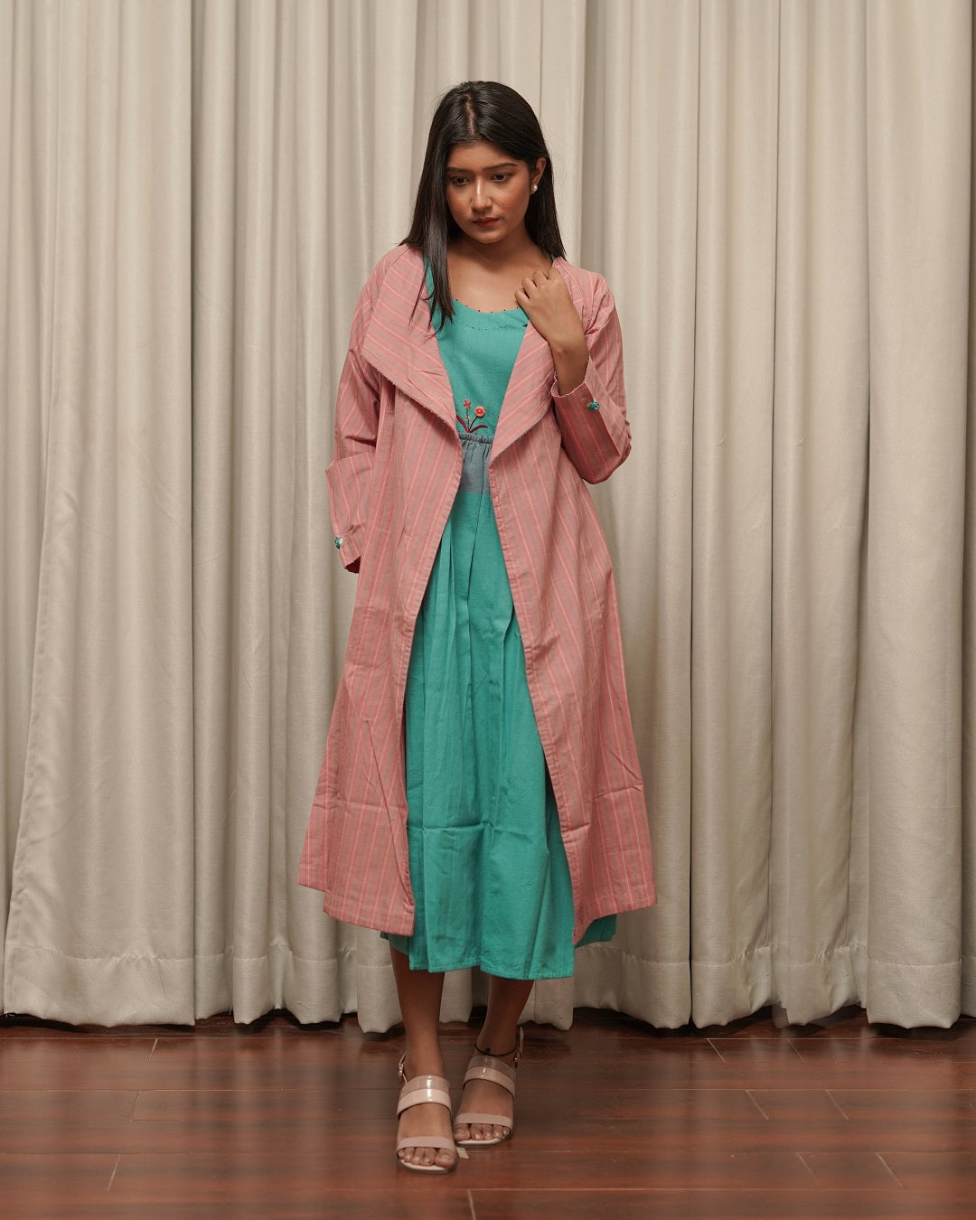 Sansara layered dress- 2pc set