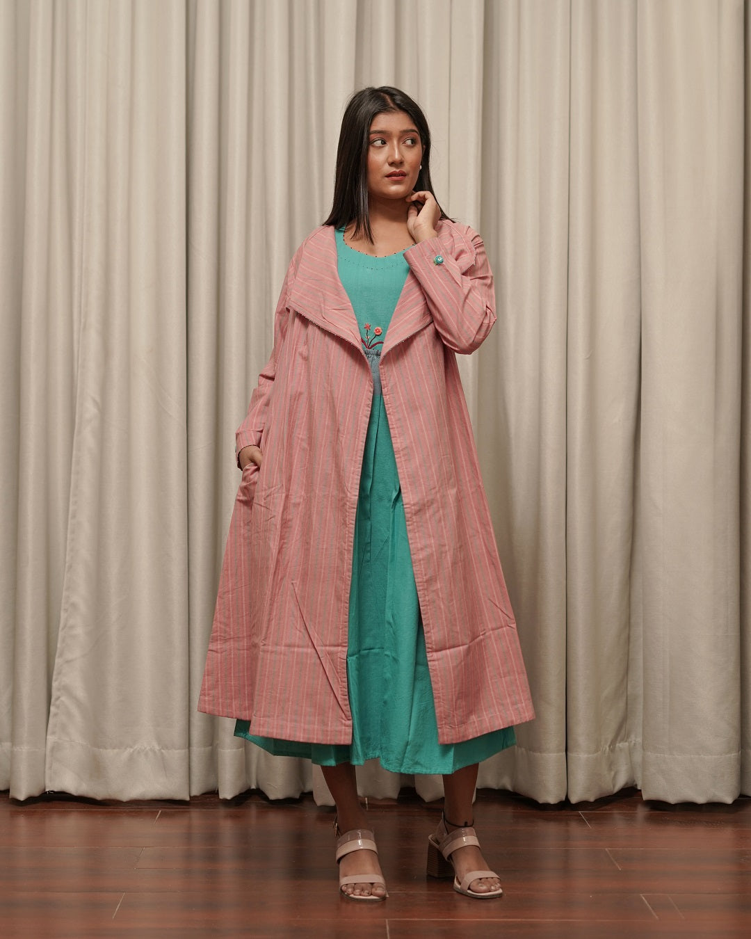 Sansara layered dress- 2pc set