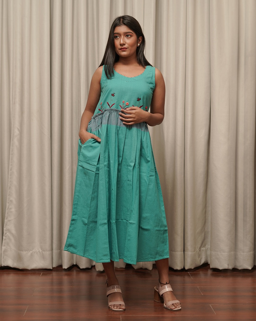 Sansara layered dress- 2pc set