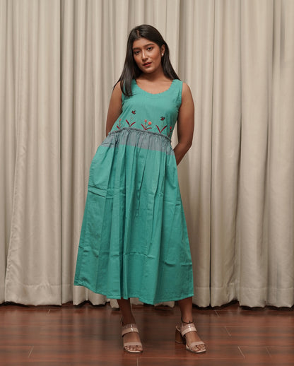 Sansara layered dress- 2pc set