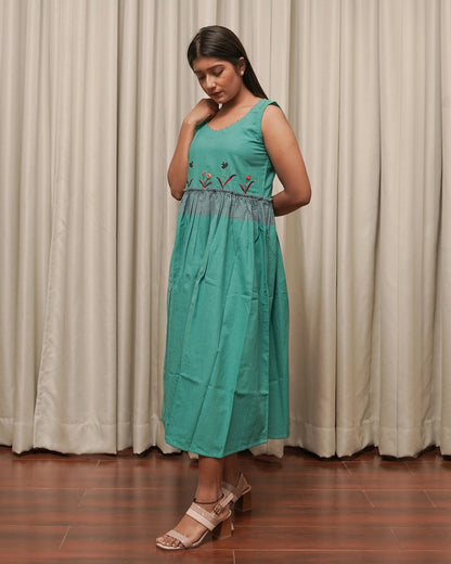 Sansara layered dress- 2pc set