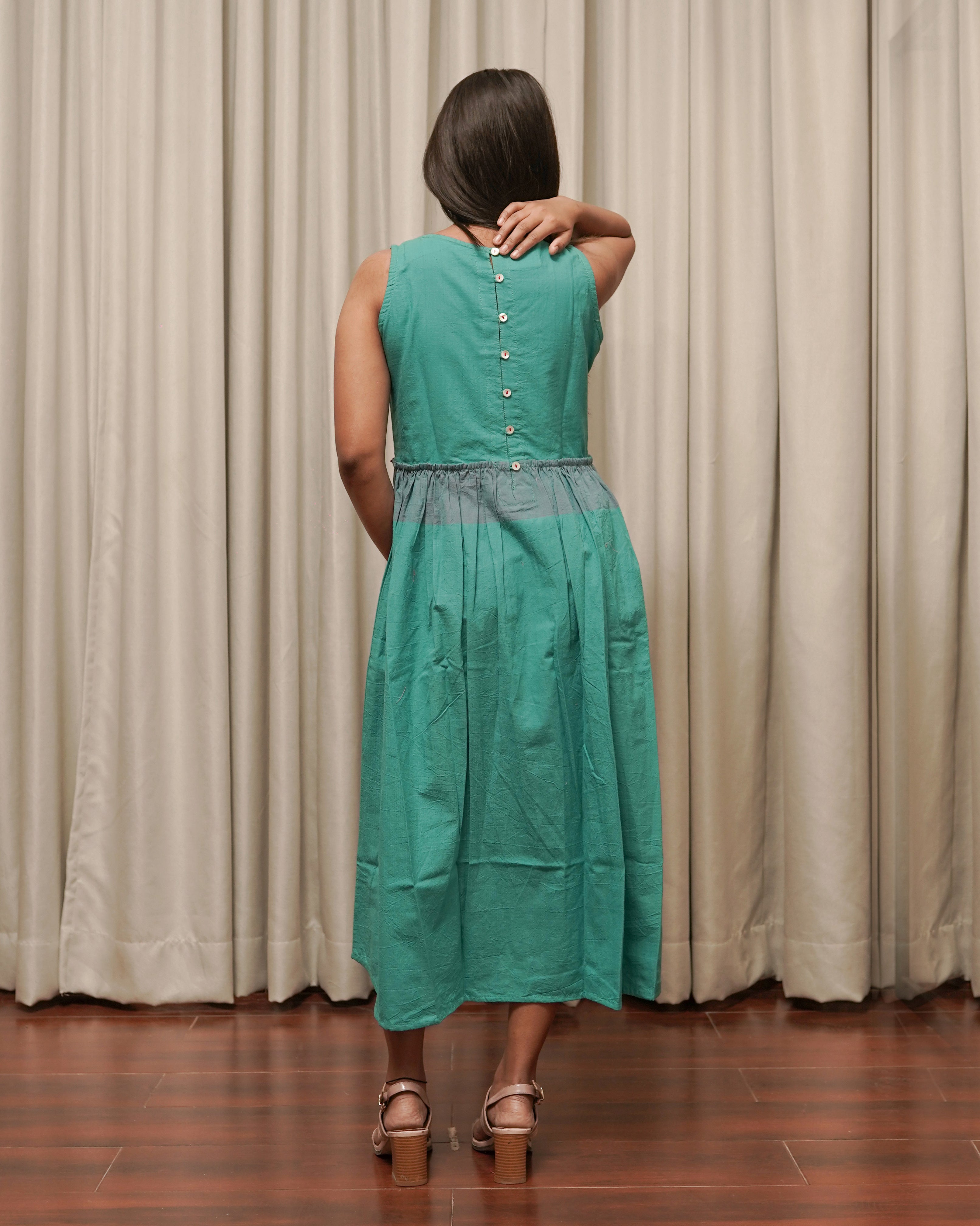 Sansara layered dress- 2pc set