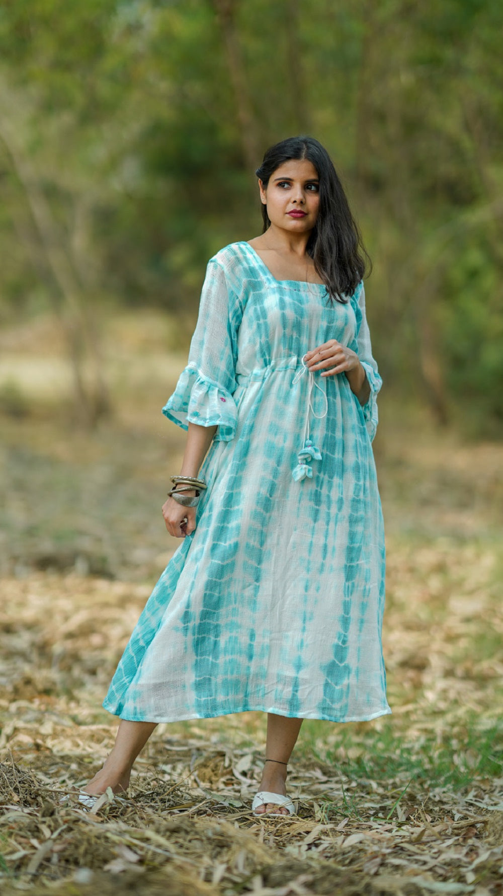 Shop flowy cotton summer dress from Bebaak