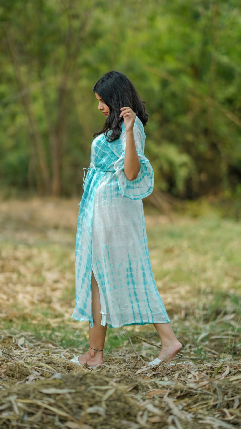 Shop flowy cotton summer dress from Bebaak