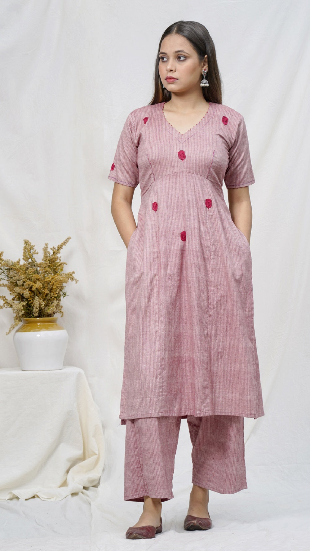 Gulab tunic set