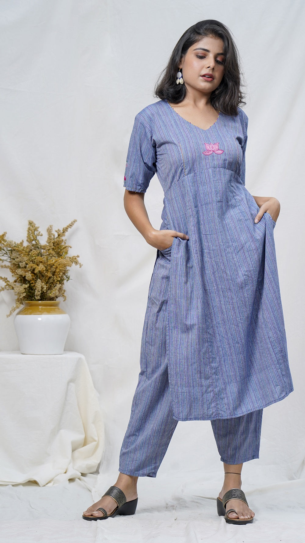 Kunj tunic set online available at bebaakstudio.com