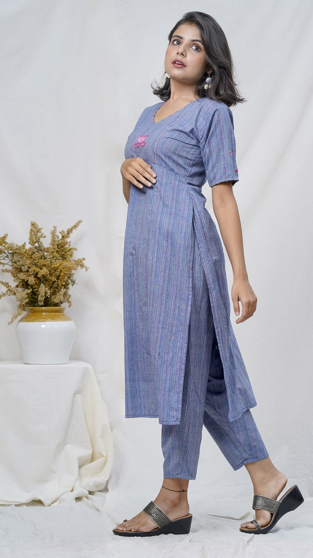 Kunj tunic set online available at bebaakstudio.com