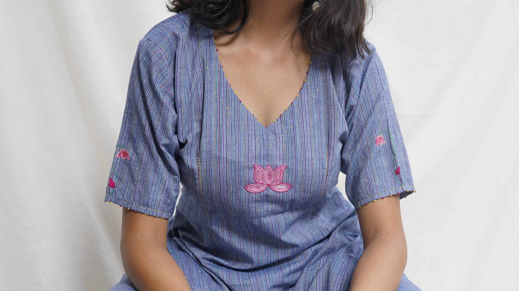 Kunj tunic set online available at bebaakstudio.com