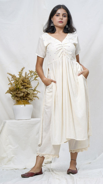 Shiuli cotton tunic set online available at bebaakstudio.com