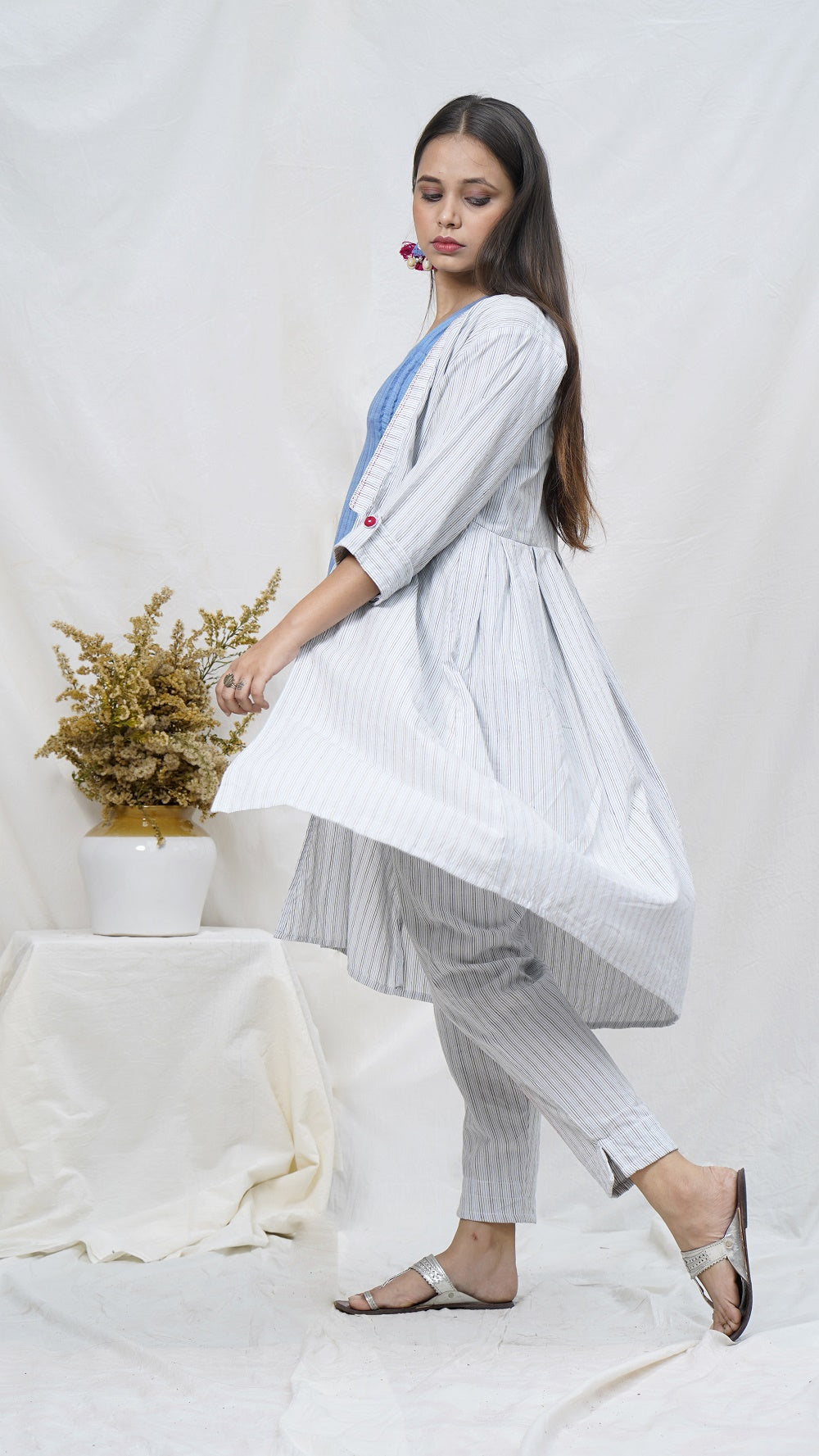 Cotton shrug coordinate available online at bebaakstudio.com