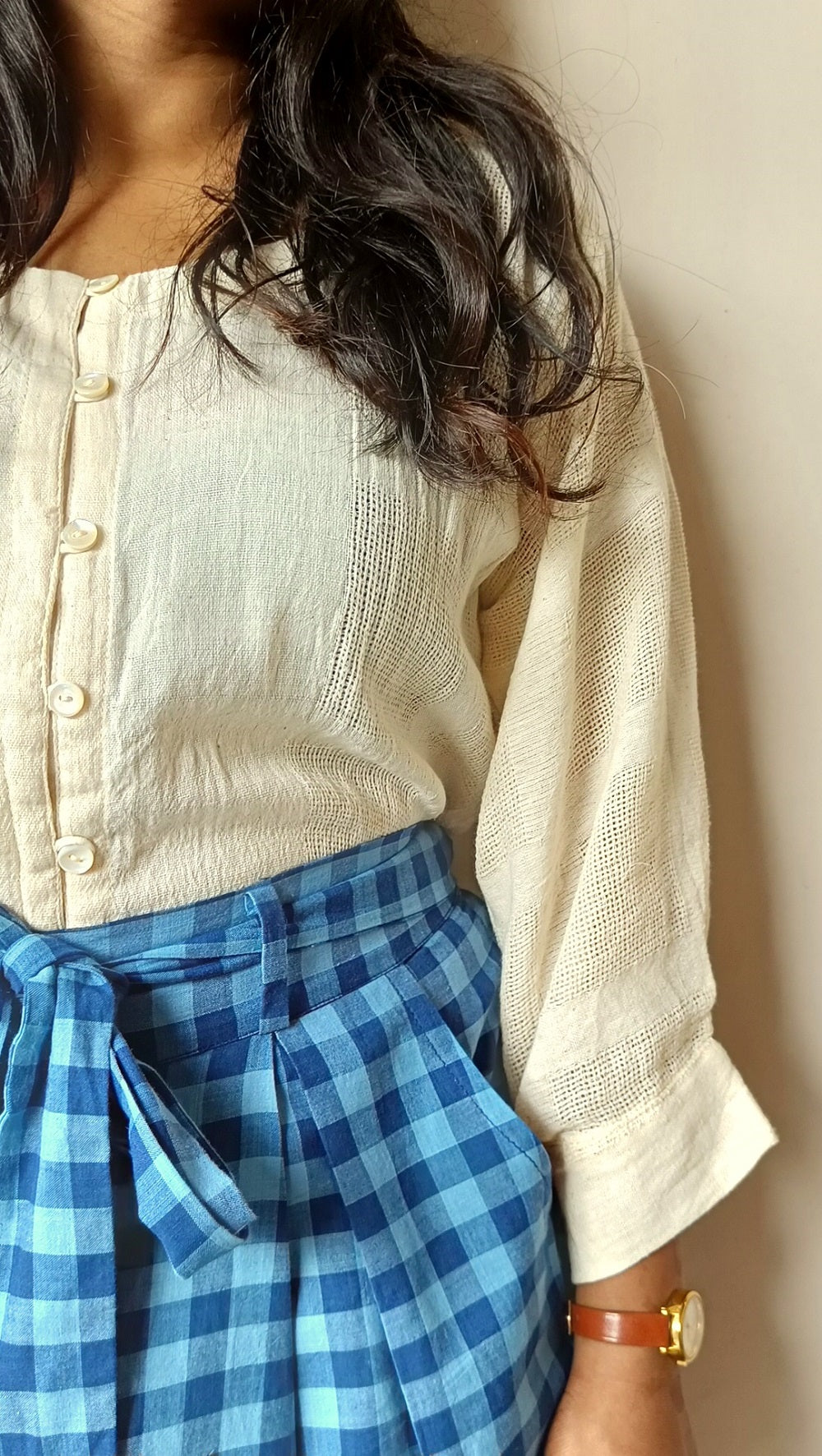 Blue kora co-ord online available at bebaakstudio.com