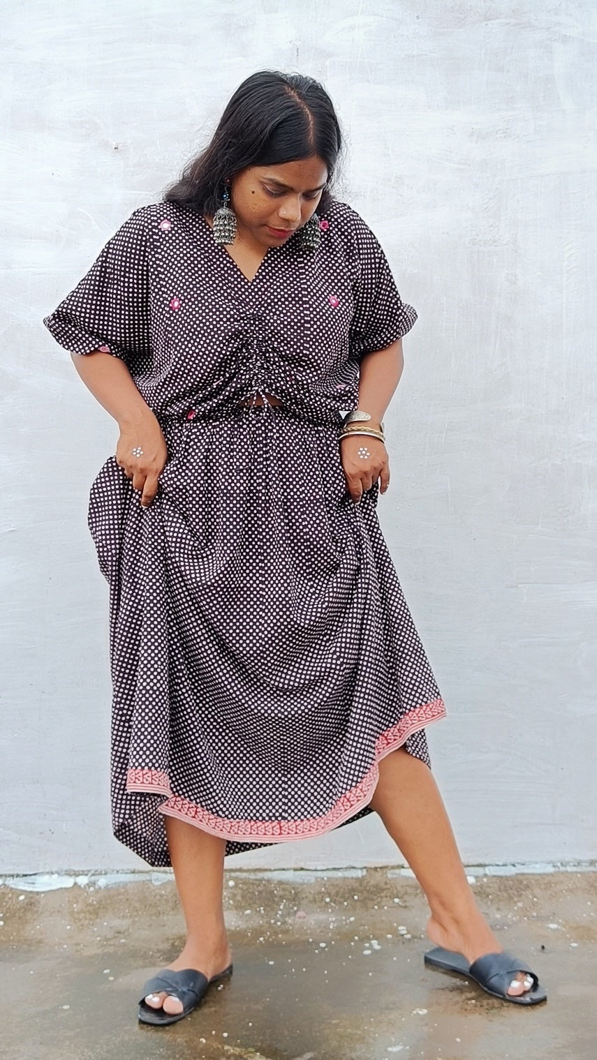 Shop Bobby skirt co-ord online at ww.bebaakstudio.com