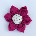 Brooch : Shop Pink Lily floral brooch online at bebaakstudio.com