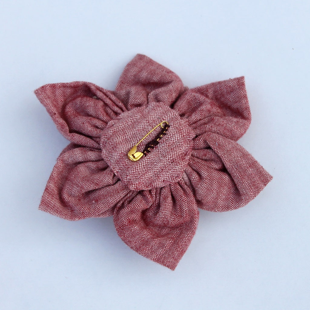 Brooch : Shop Rose floral brooch online at bebaakstudio.com