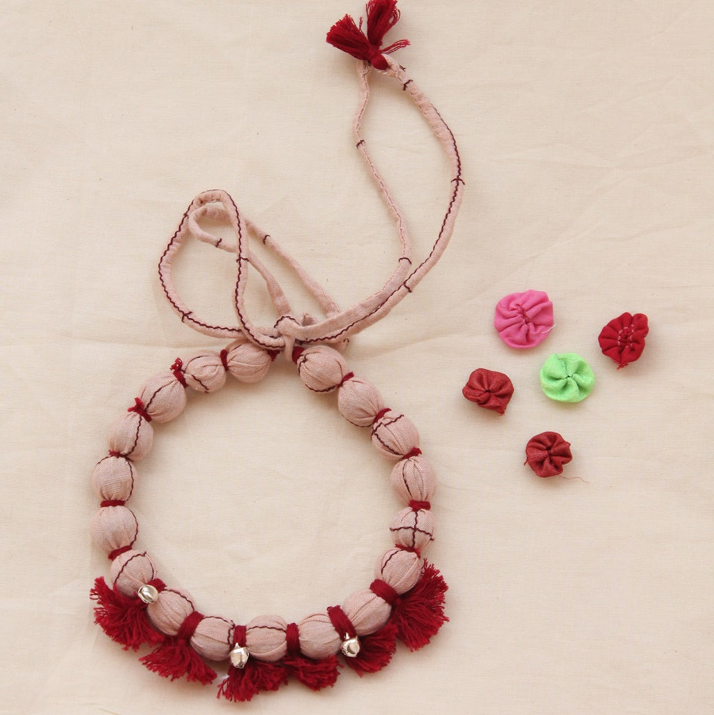 Badaami tassel necklace
