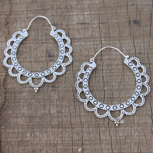 Silver Earring