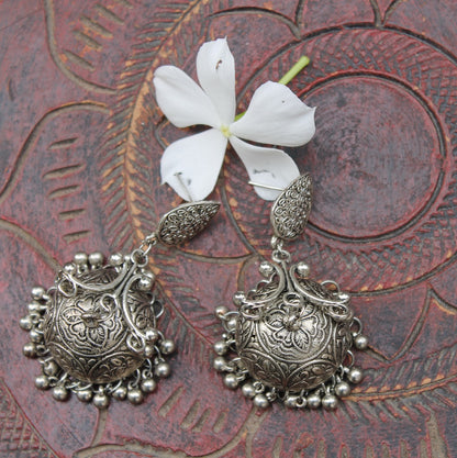 Jhanjhar ghoomar earring