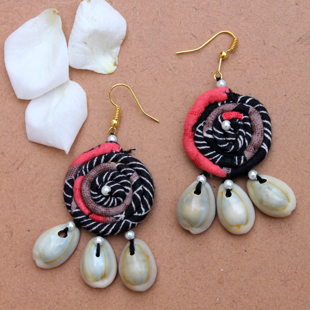 Multicolor boho earring