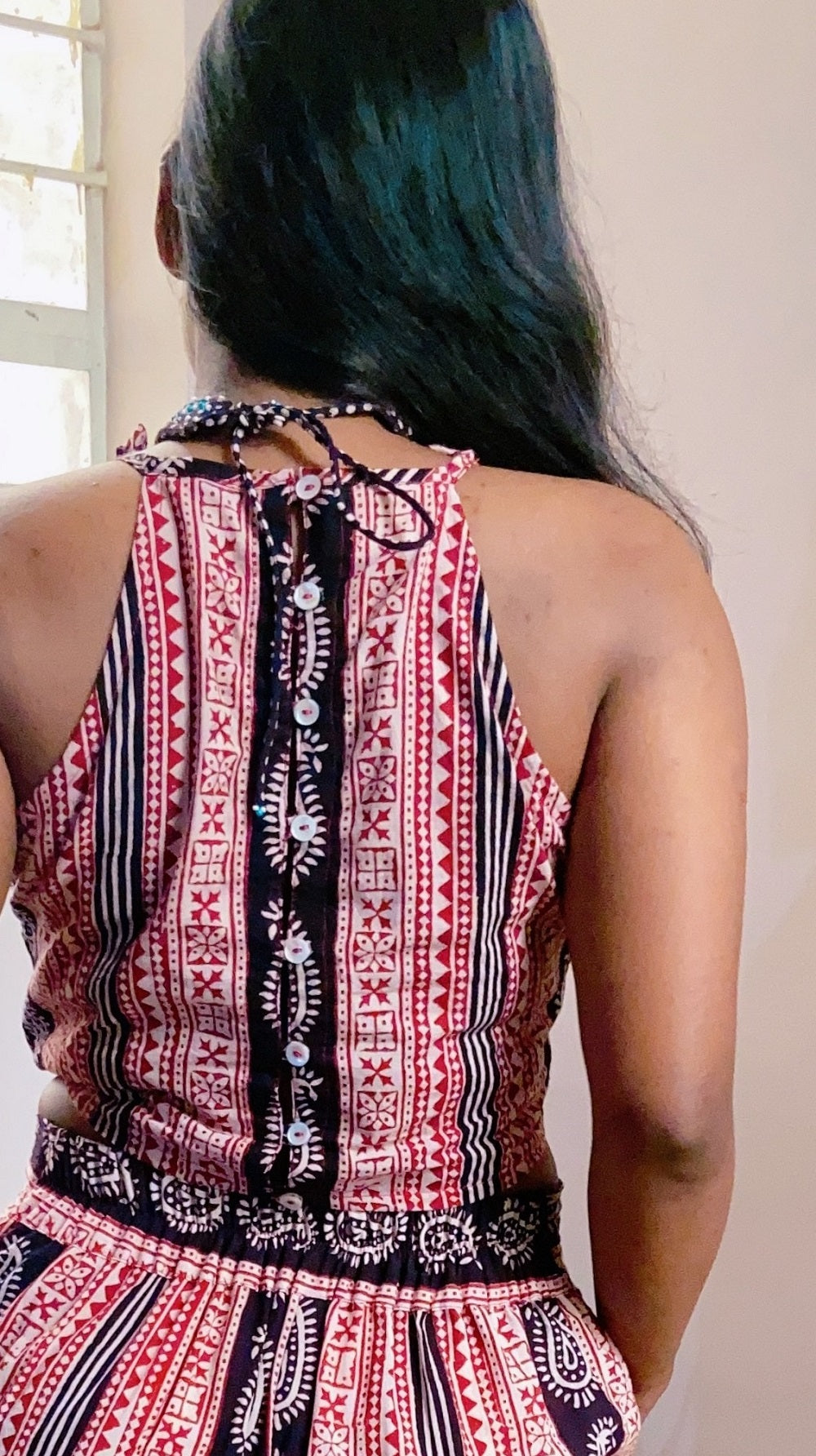 Morni Crop top & Palazzo set