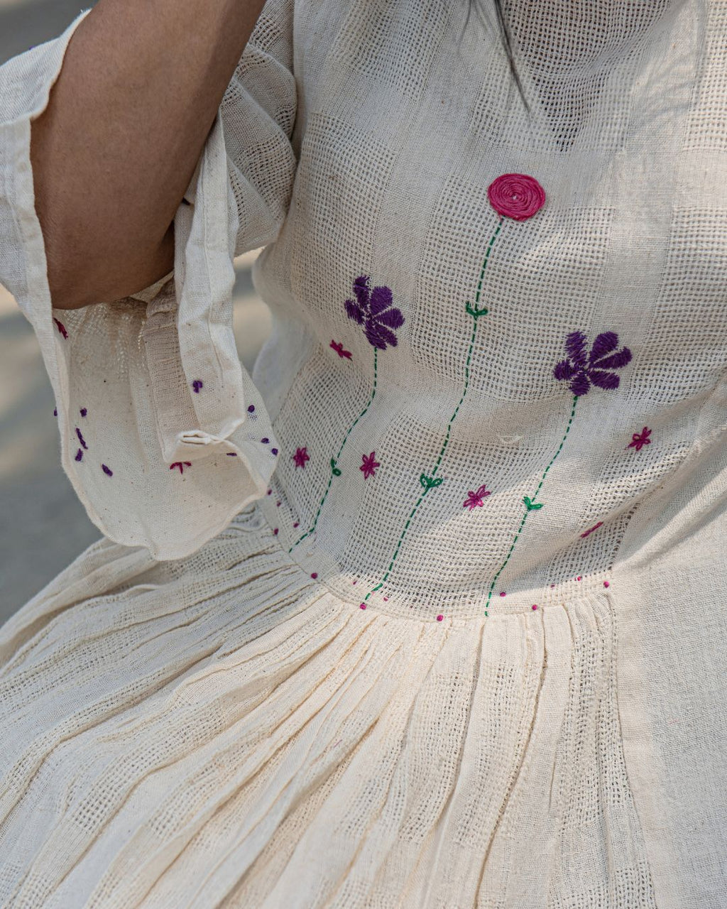 Victoria kora gathered dress