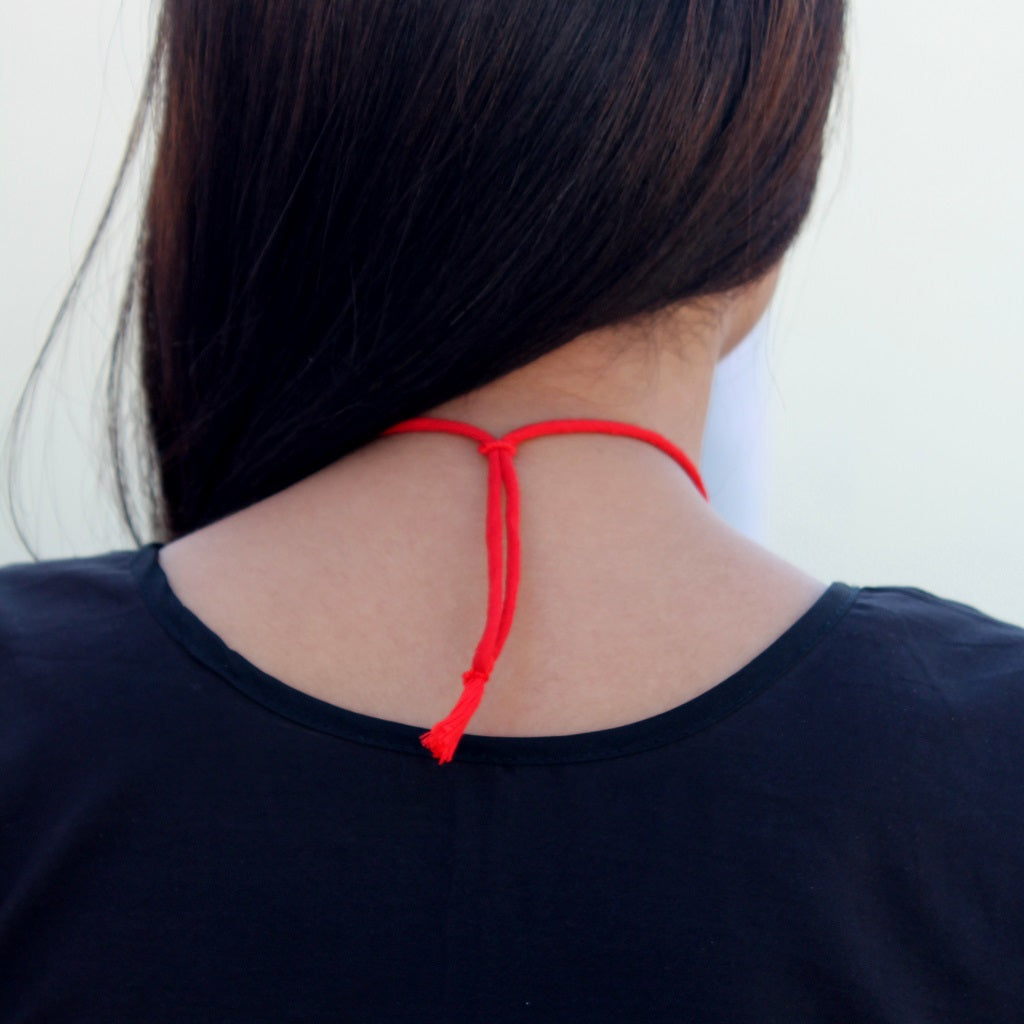 Mastani asmani tassel necklace