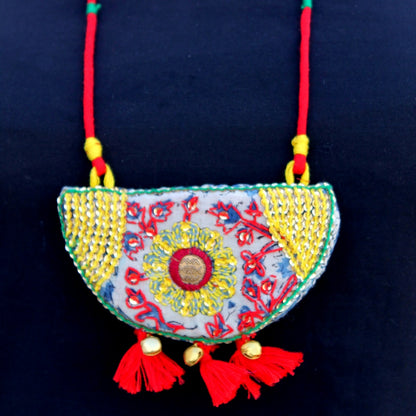 Mastani asmani tassel necklace