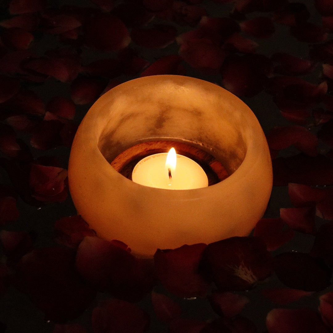 Shop Candle: Handmade pure wax Round Candle 