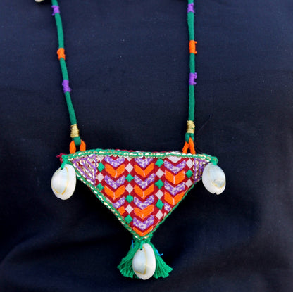 Mastani Triangle necklace online at bebaakstudio