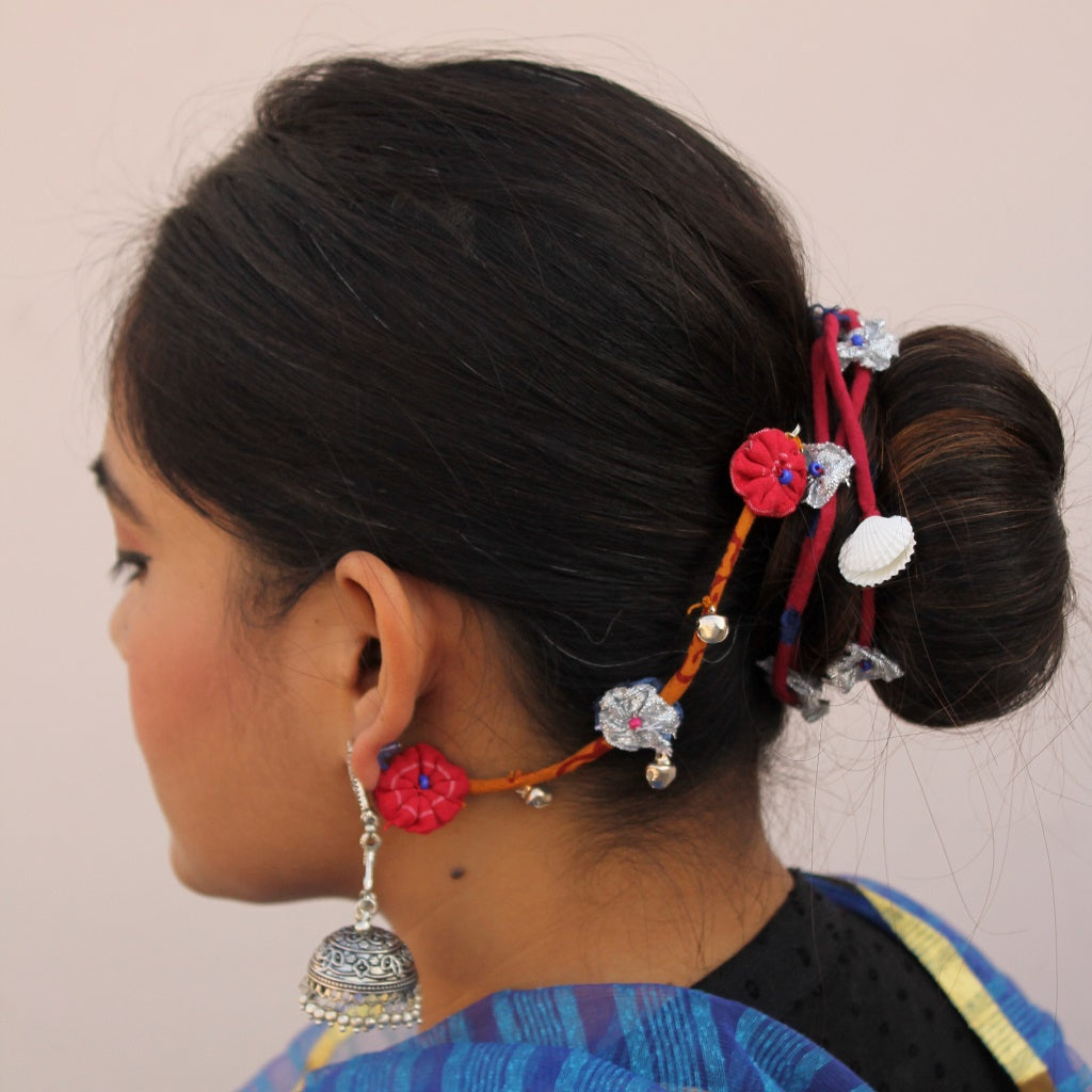 Laali up-cycled earchain 