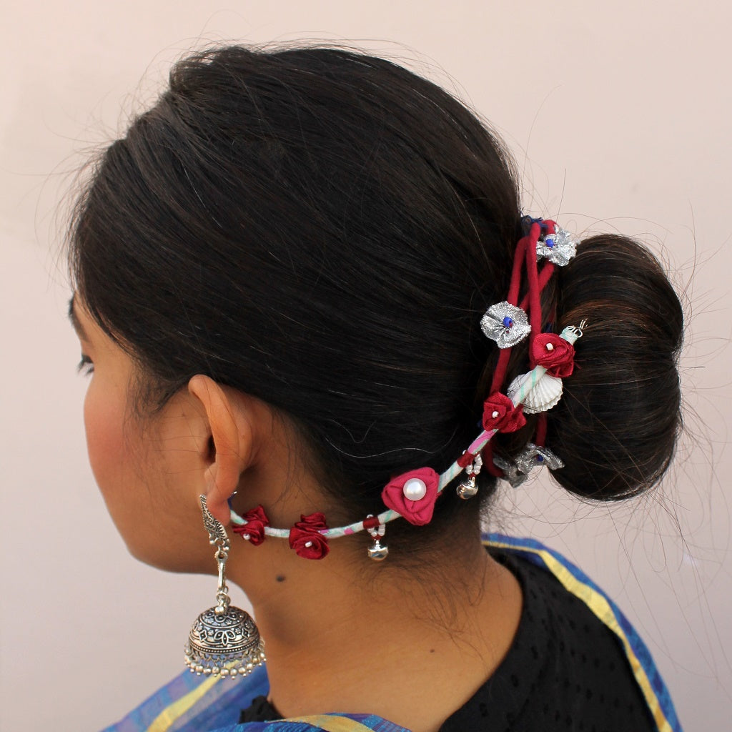 Gulaab up-cycled earchain