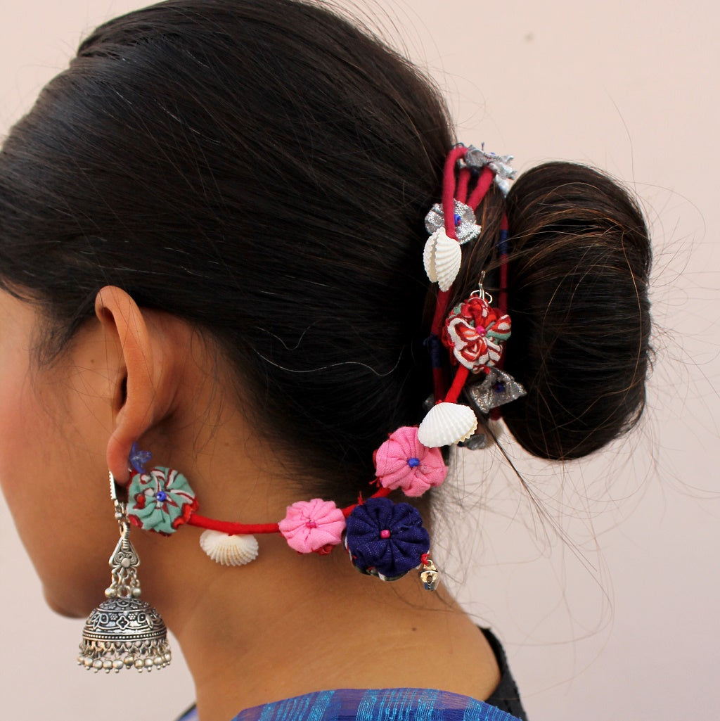 Rangeeli up-cycled earchain