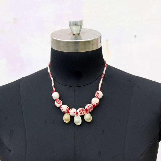 Ivory shell necklace