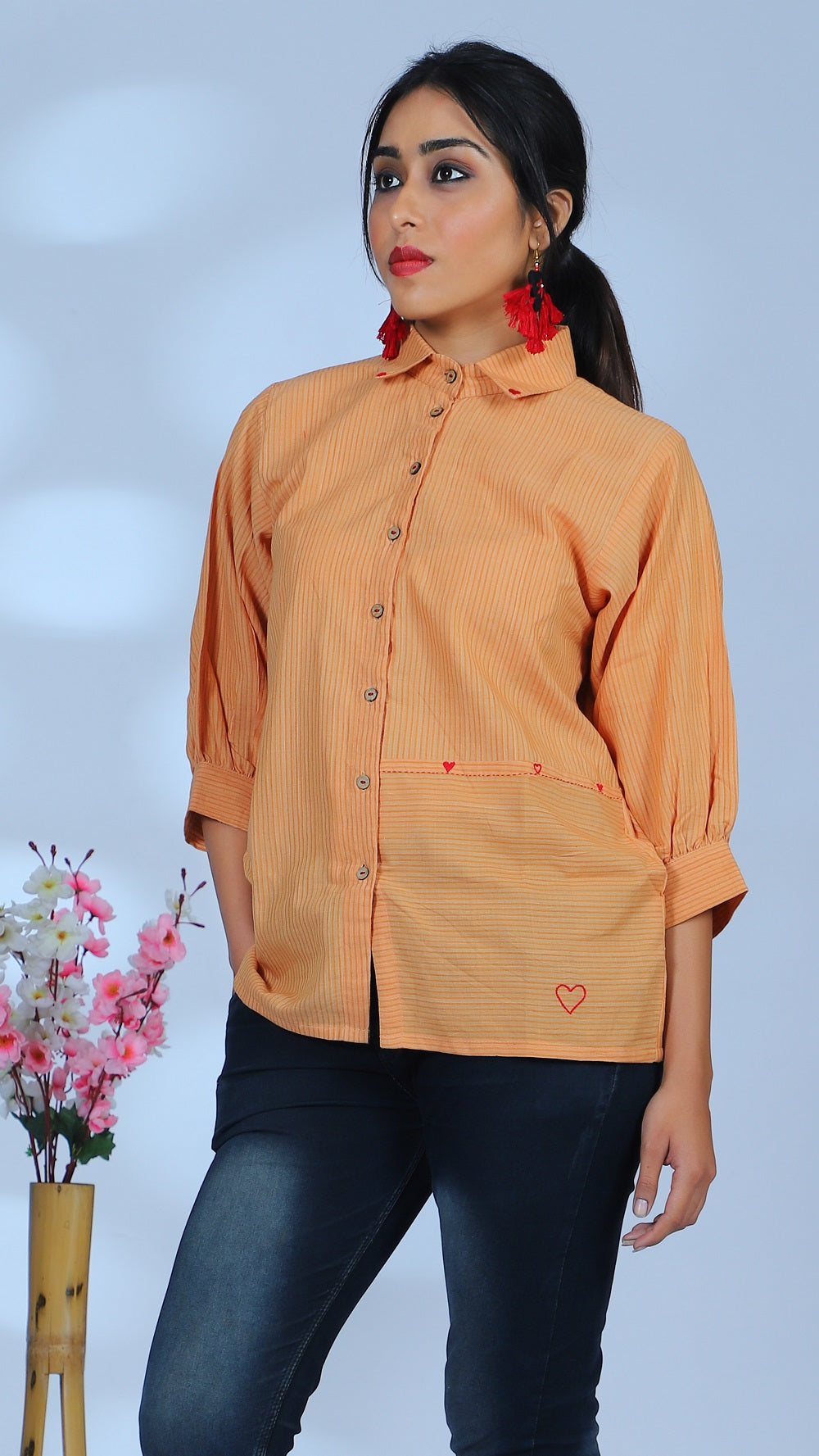 Honey Heart regular fit shirt