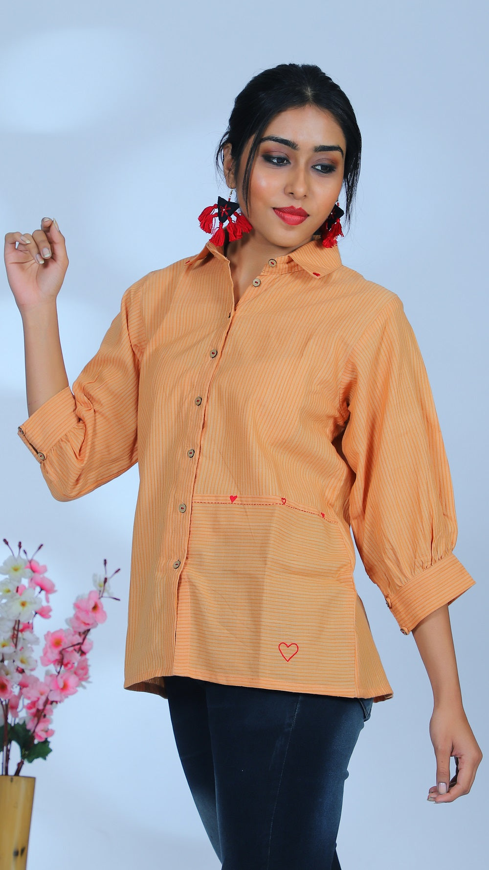 Honey Heart regular fit shirt